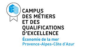 Logo du campus excellence Économie de la Mer - PACA