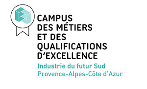 Logo du campus excellence Industrie du futur Sud - Paca