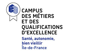 Logo du campus excellence Santé, autonomie, bien vieillir - IDF