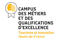 Logo du campus excellence Tourisme et innovation - Hauts de France