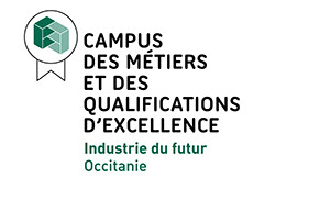 Logo du campus Industrie du futur - Occitanie