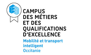 Logo  du campus Mobilité et transport intelligent - Occitanie