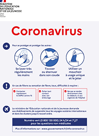 Vignette affiche coronavirus