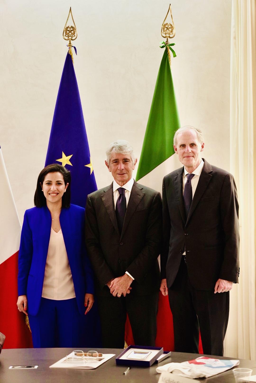 Sarah Al-Hiri e Andrea Aboudi lanciano il primo Consiglio della Gioventù franco-italiano e vogliono promuovere la cooperazione tra i giovani