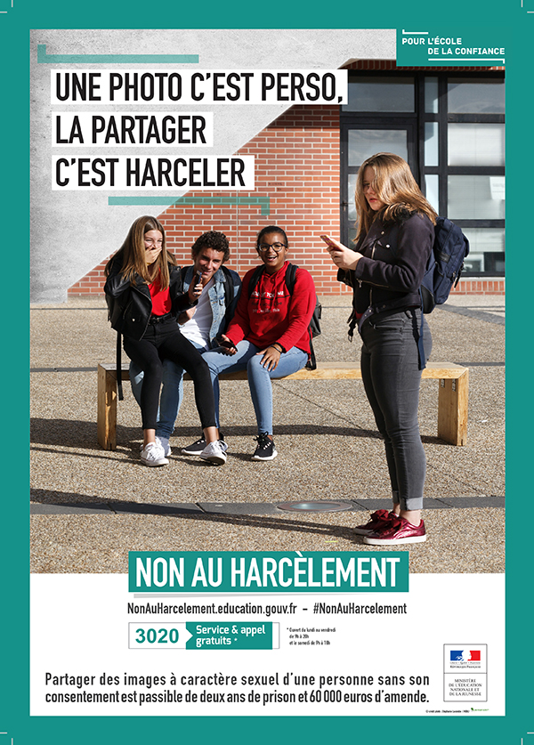 Lutte contre le harcèlement campagnes de sensibilisation Ministère