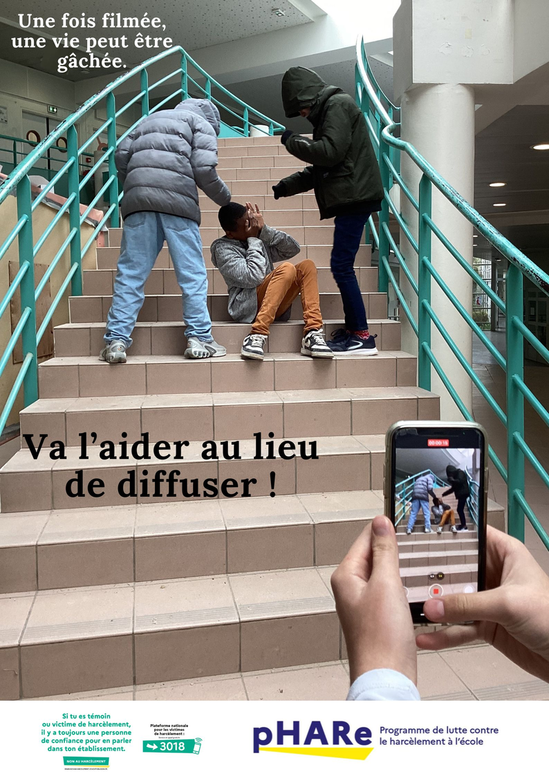 Prix NAH 2025 : Prix spécial "prévention du cyberharcèlement", toutes classes confondues, affiche
