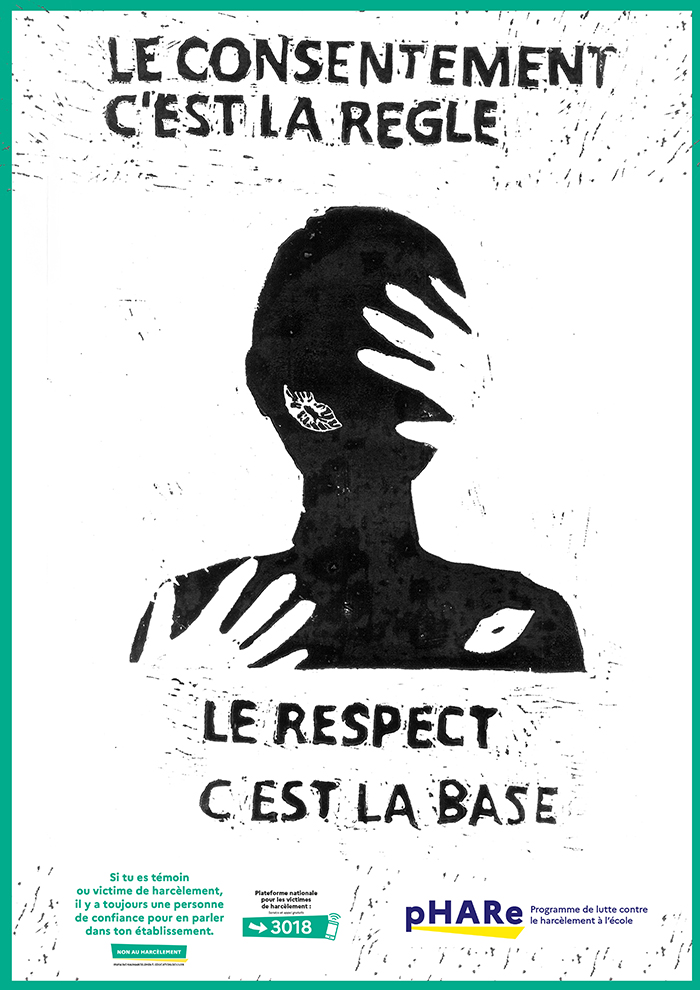 Prix NAH 2025 : Prix spécial "prévention du harcèlement sexiste et sexuel", toutes classes confondues, affiche