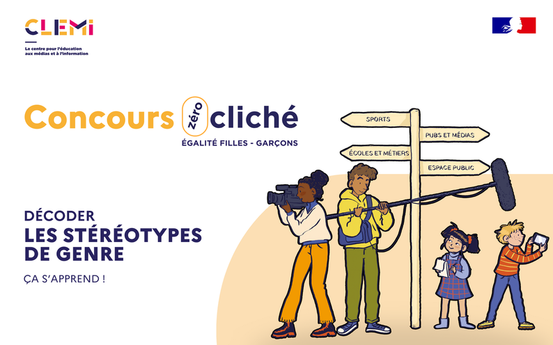 Concours zéro cliché (égalité filles-garçons) 