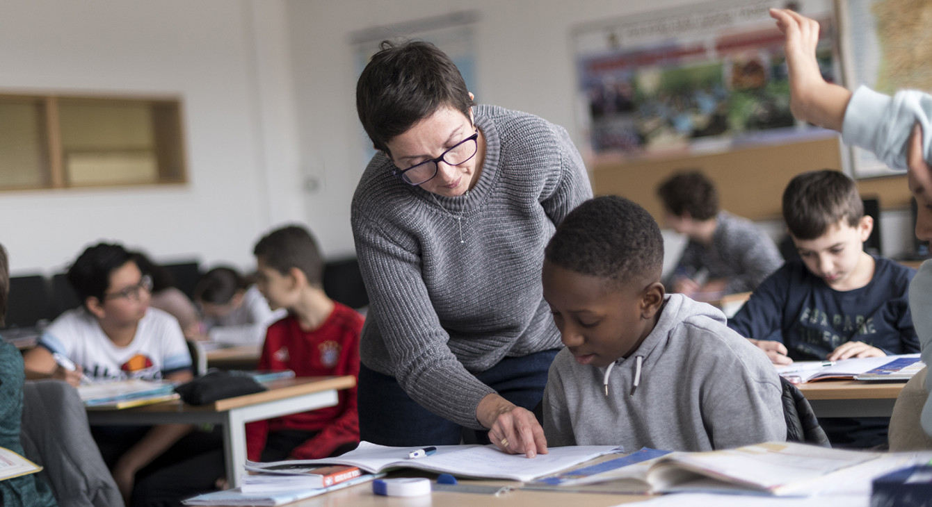 La liaison entre l'école et le collège