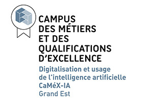 Logo du campus excellence Digitalisation et usage de l'intelligence artificielle - Grand Est