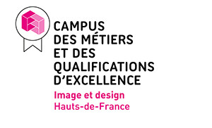 Logo du campus excellence Image et design - Hauts de France