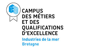 Logo du campus excellence Industrie de la Mer - Bretagne