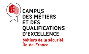 Logo du campus excellence Métiers de la sécurité - Ile de France