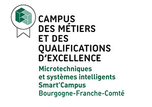 Logo du campus excellence Microtechniques et systèmes intelligents Smart'Campus - Bourgogne