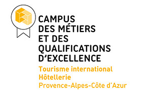 Logo du campus excellence Tourisme international hôtellerie - PACA