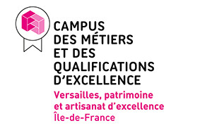 Logo du campus excellence Versailles, patrimoine et artisanat d'excellence