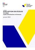 Couverture du cadre d'évaluation premier degré - conseil d'évaluation de l'école