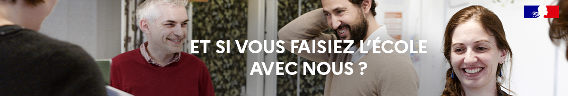Et si vous faisiez l'école avec nous ?