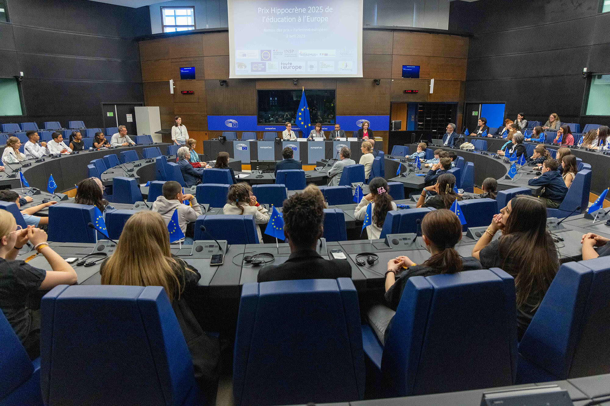 Remise du Prix Hippocrène 2025 au Parlement européen à Strasbourg