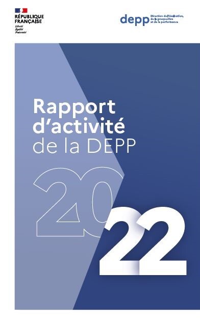 Le rapport d'activité de la DEPP 2022