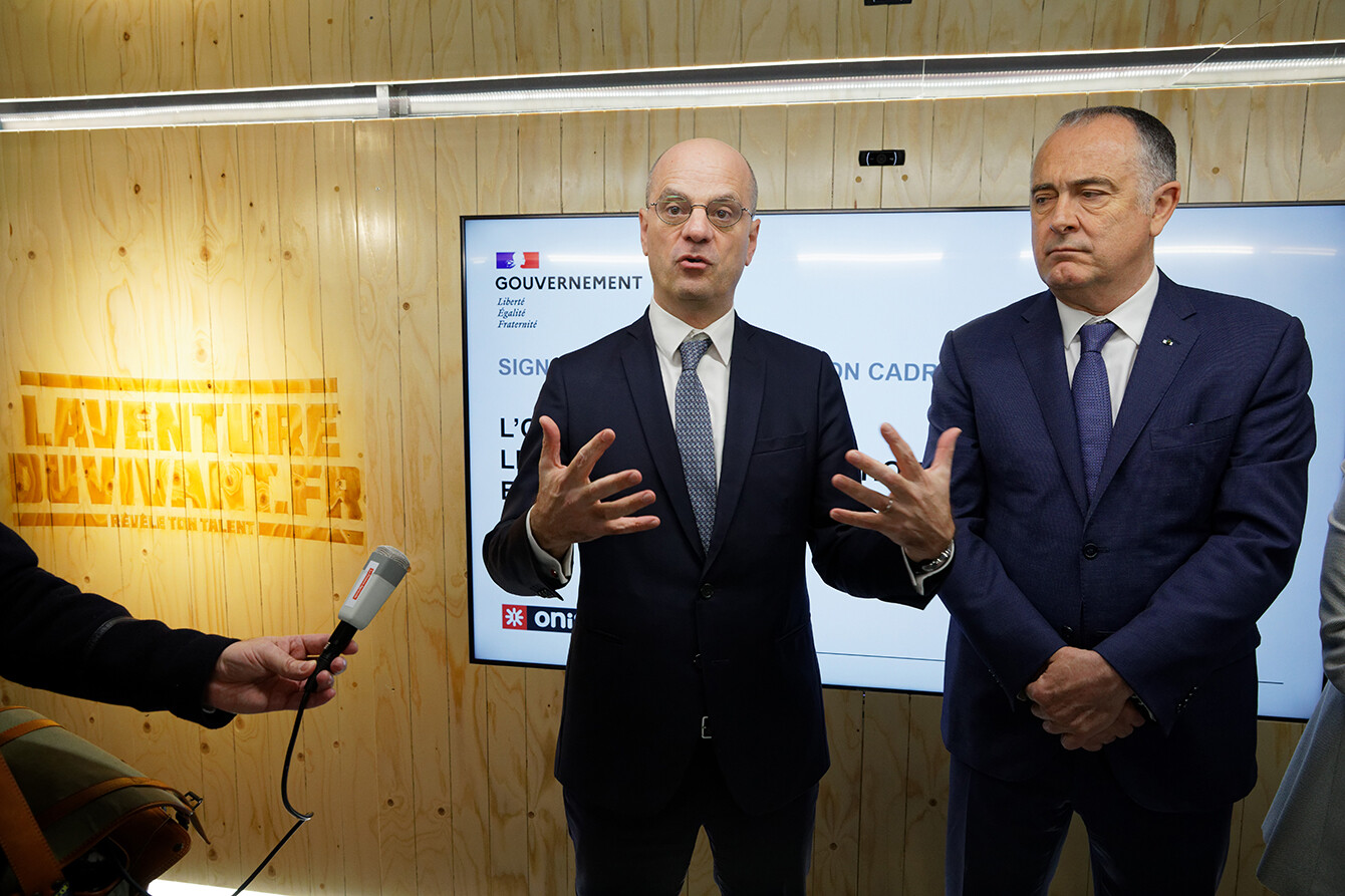 Visite de Jean-Michel Blanquer au Salon de l'Agriculture 2020
