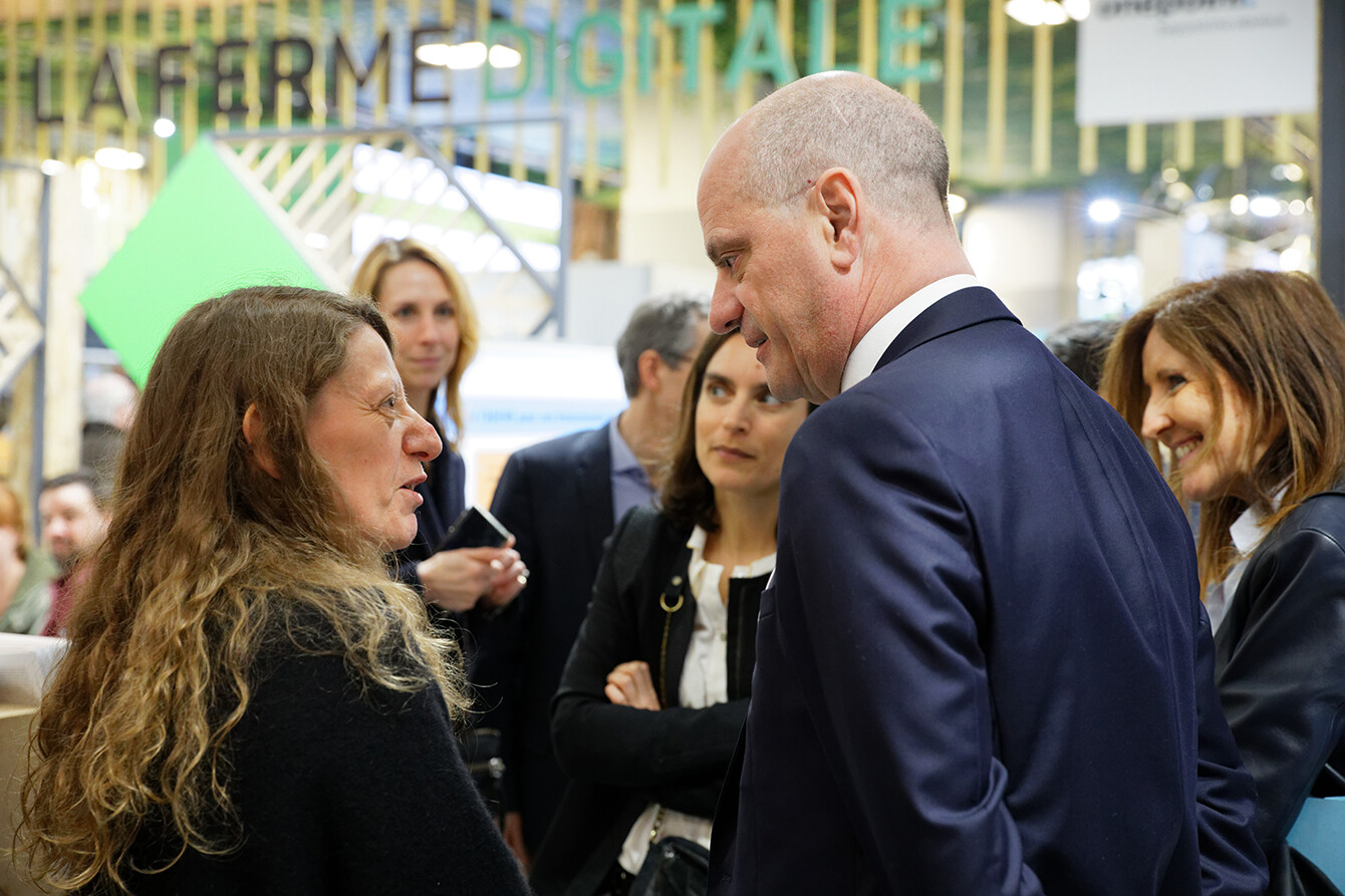Visite de Jean-Michel Blanquer au Salon de l'Agriculture 2020