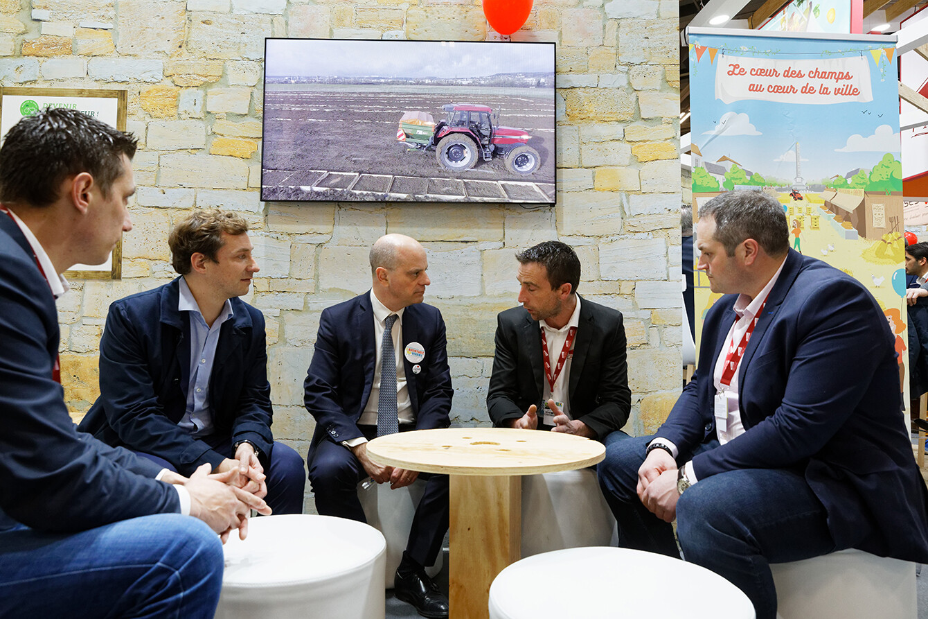 Visite de Jean-Michel Blanquer au Salon de l'Agriculture 2020