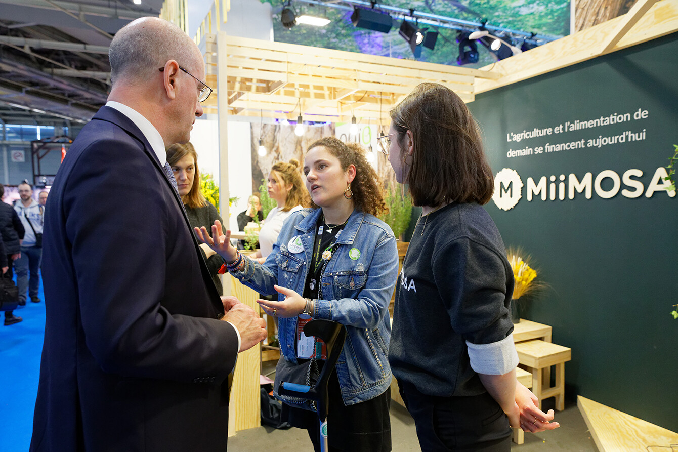 Visite de Jean-Michel Blanquer au Salon de l'Agriculture 2020