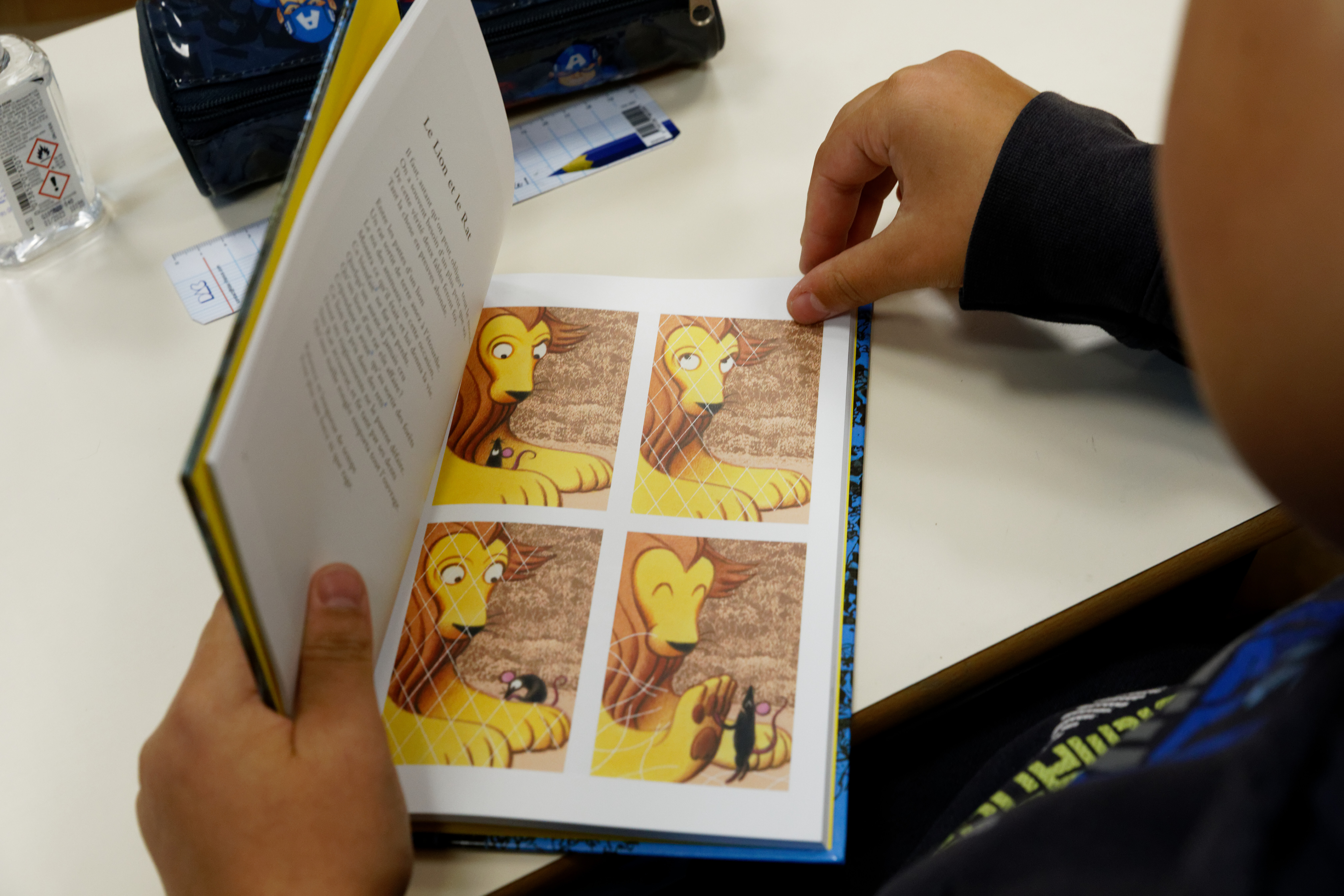 Remise d'un livre pour les vacances 2020 à Montmirail