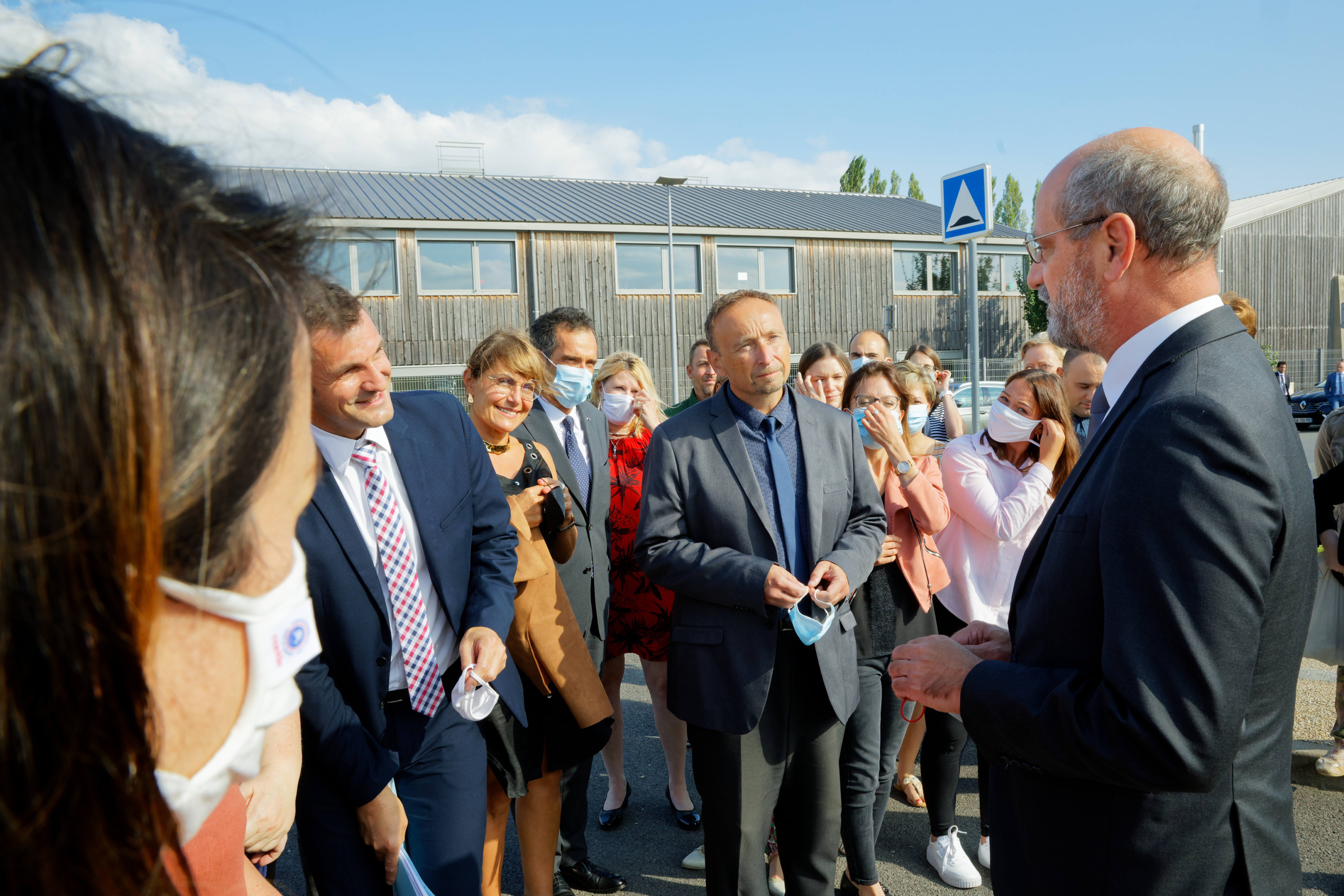 Pré-rentrée des enseignants : Jean-Michel Blanquer dans l'académie de Reims