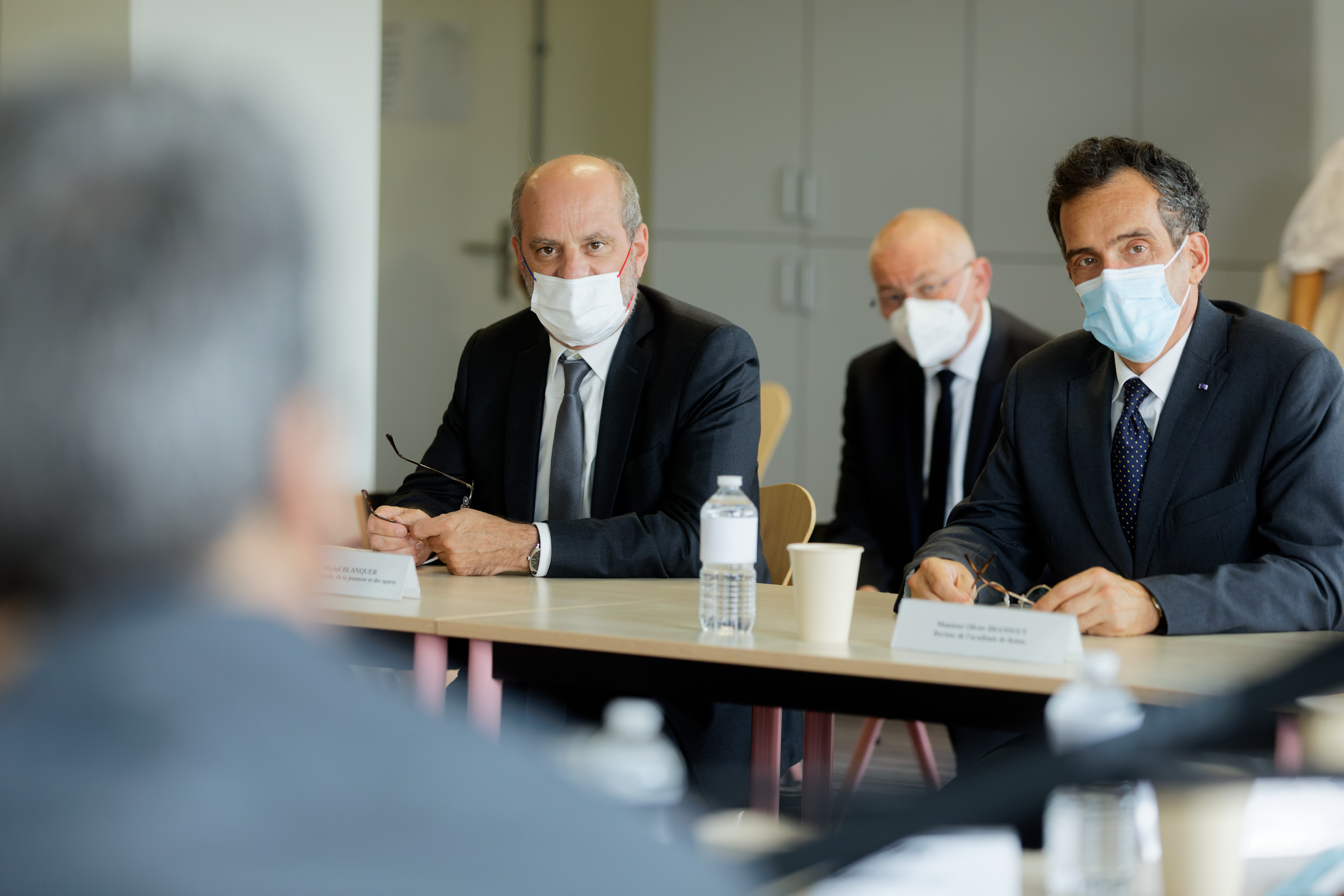 Pré-rentrée des enseignants : Jean-Michel Blanquer dans l'académie de Reims
