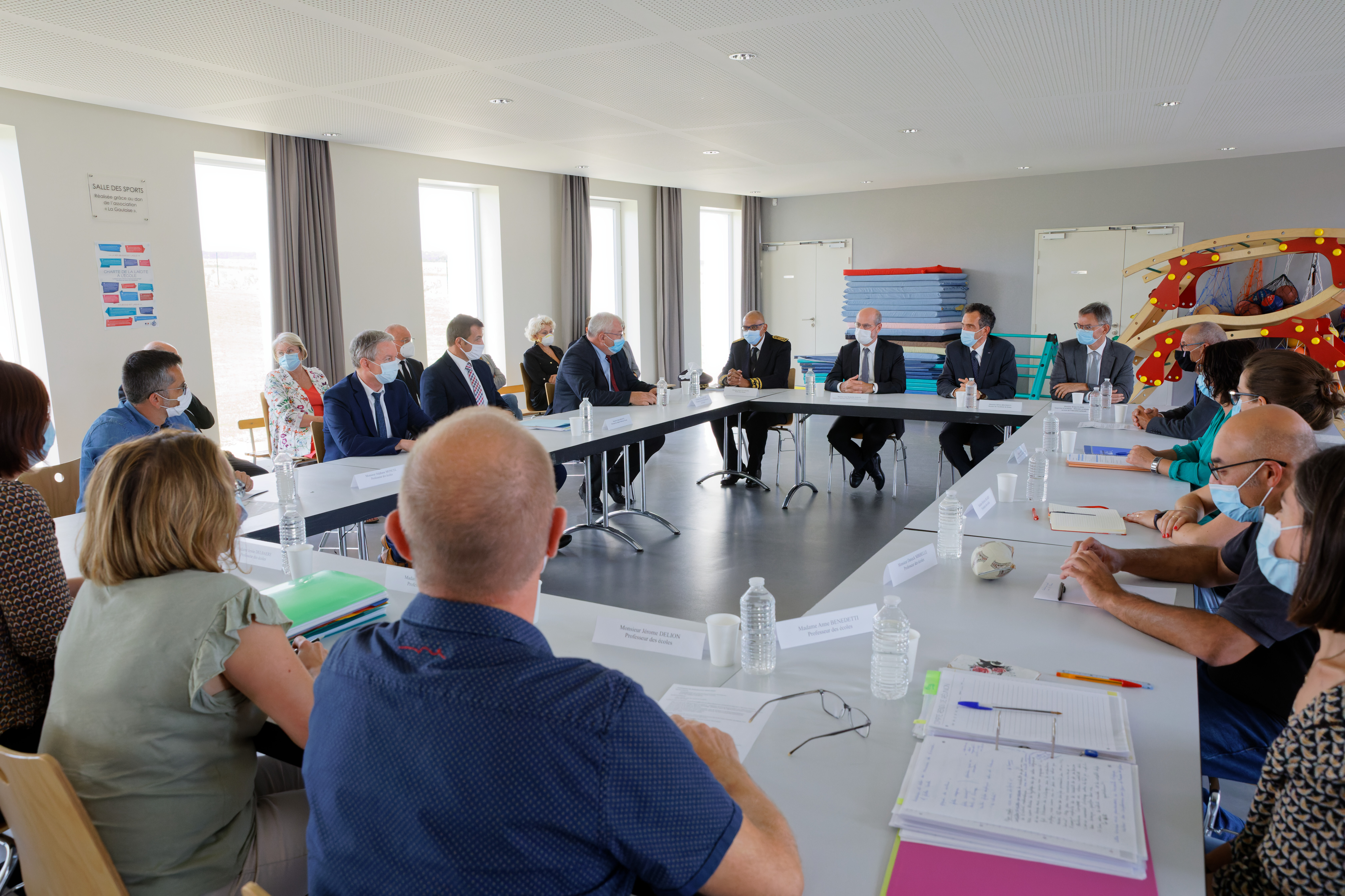 Pré-rentrée des enseignants : Jean-Michel Blanquer dans l'académie de Reims