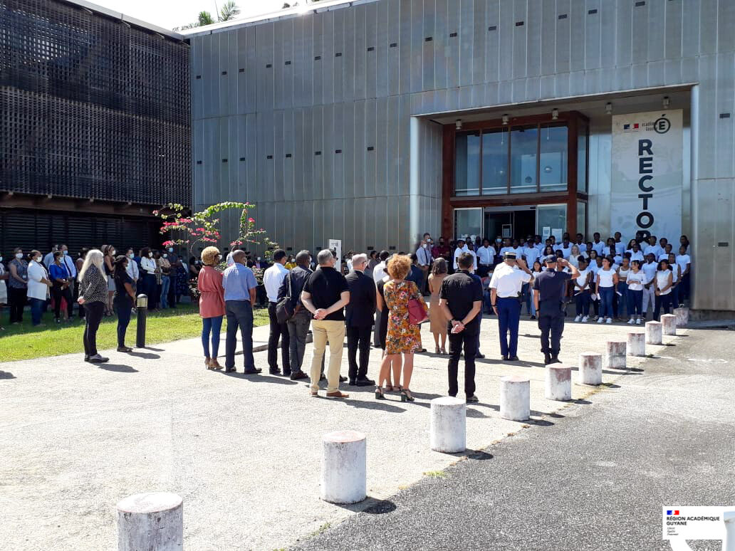 Hommage à Samuel Paty - Guyane