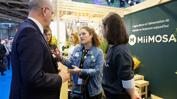 Visite de Jean-Michel Blanquer au Salon de l'Agriculture 2020