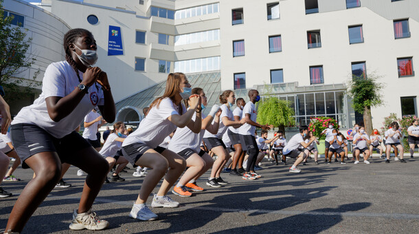 Séjour de cohésion du SNU : Jean-Michel Blanquer à la rencontre de jeunes volontaires