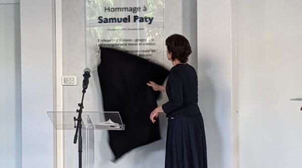 hommage à Samuel Paty