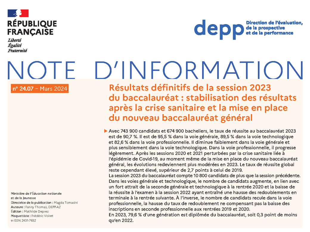 Note d'Information 24.07