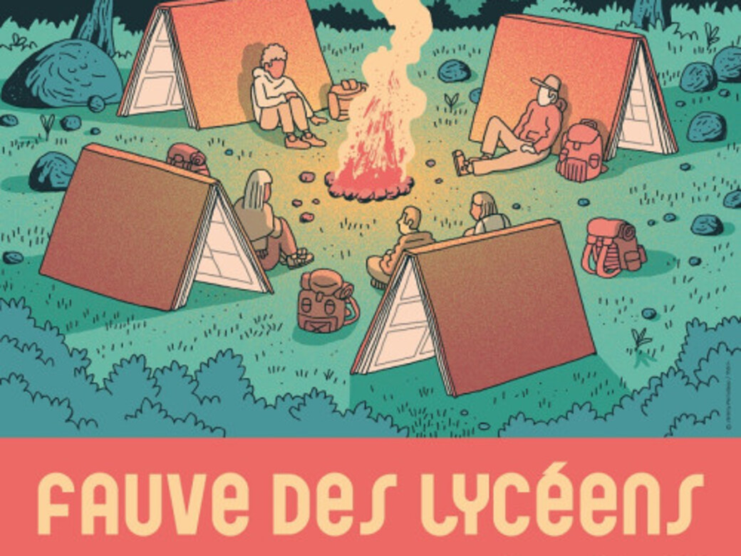 Affiche fauve des lycéens